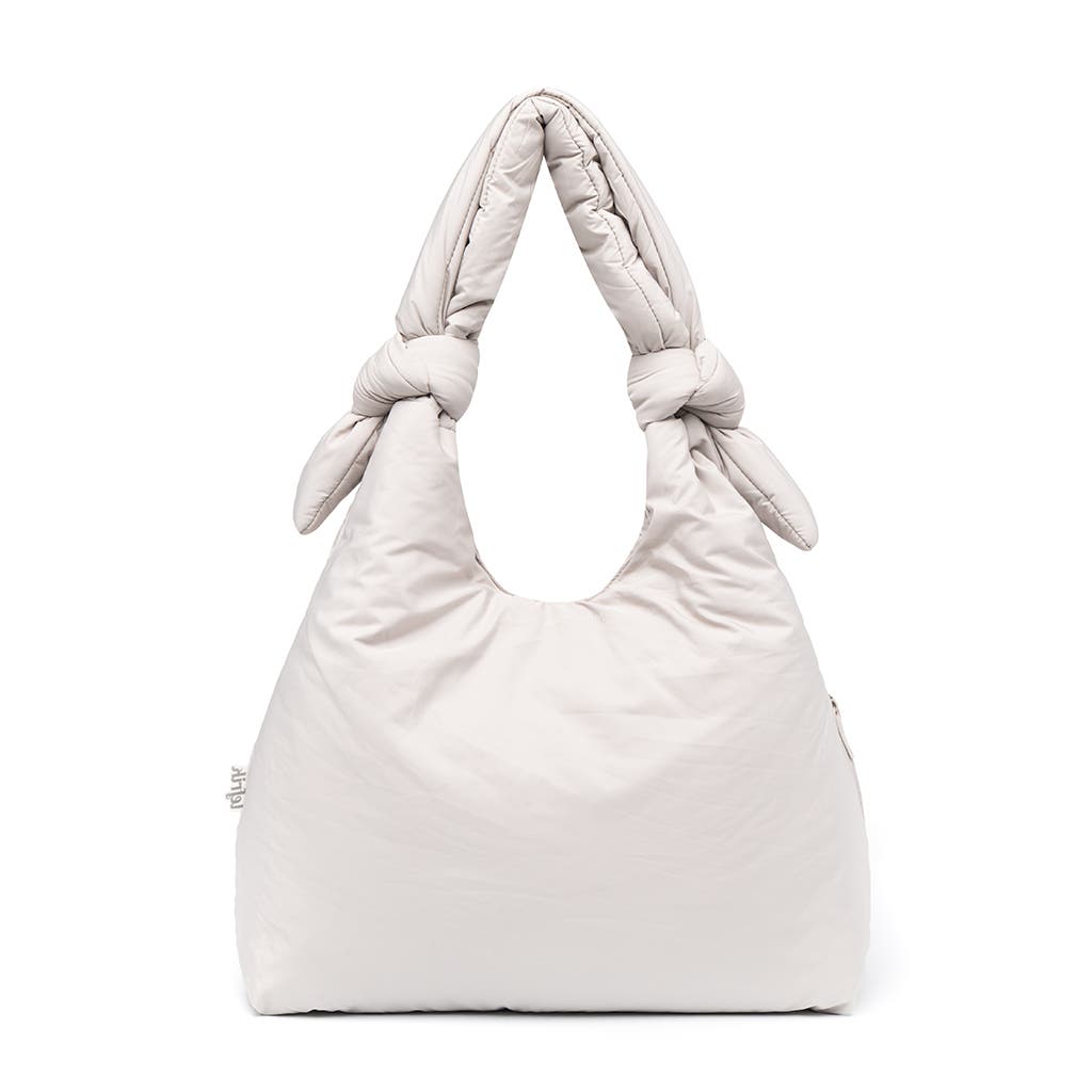 LEFRIK Biwa Puffy Bag, Alternate, color, Fossil