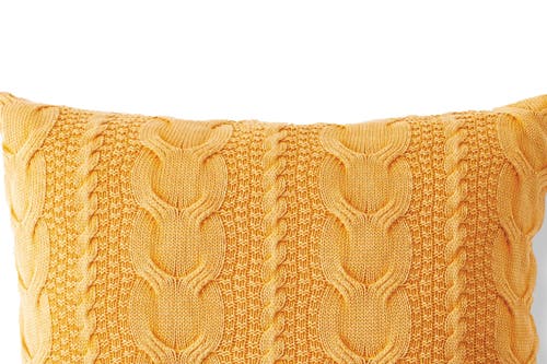 Napa Home & Garden Hollyn Square Euro Throw Pillow In Yellow