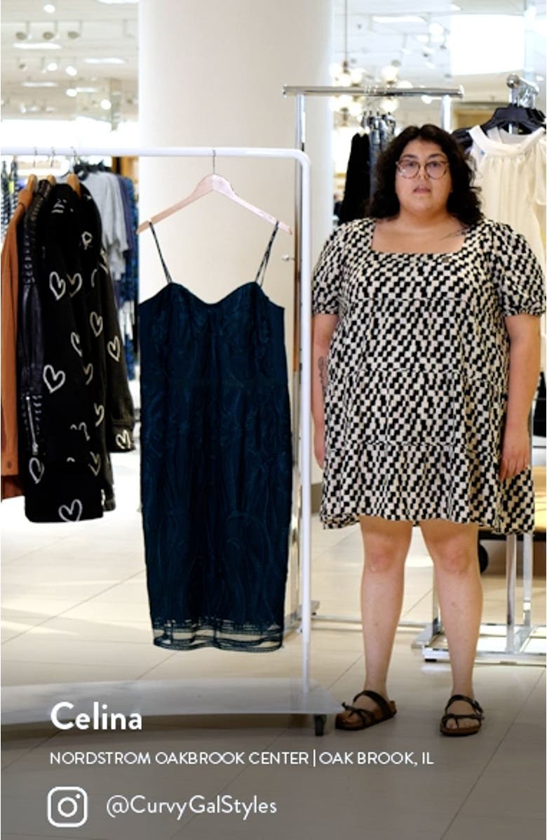 Antonia Embroidered Cocktail Dress, sales video thumbnail