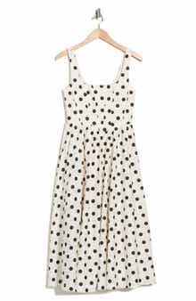 WAYF Corset Midi Dress