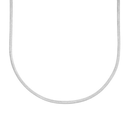 Electric Picks Python Necklace In Silver - 16"