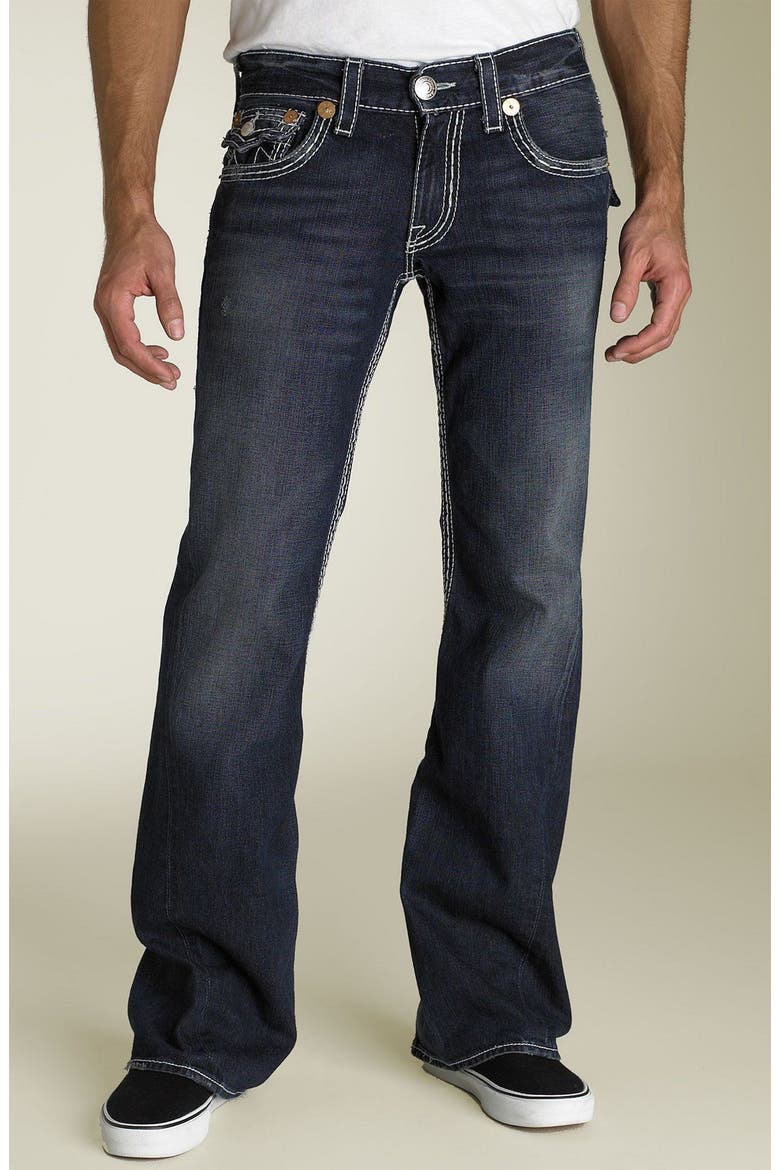 Brand Jeans 'Joey Big T/Super T' Twisted Seam Bootcut Jeans, Alternate, color, DARK DRFTR