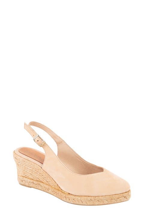 Poppy Slingback Espadrille Wedge (Women)