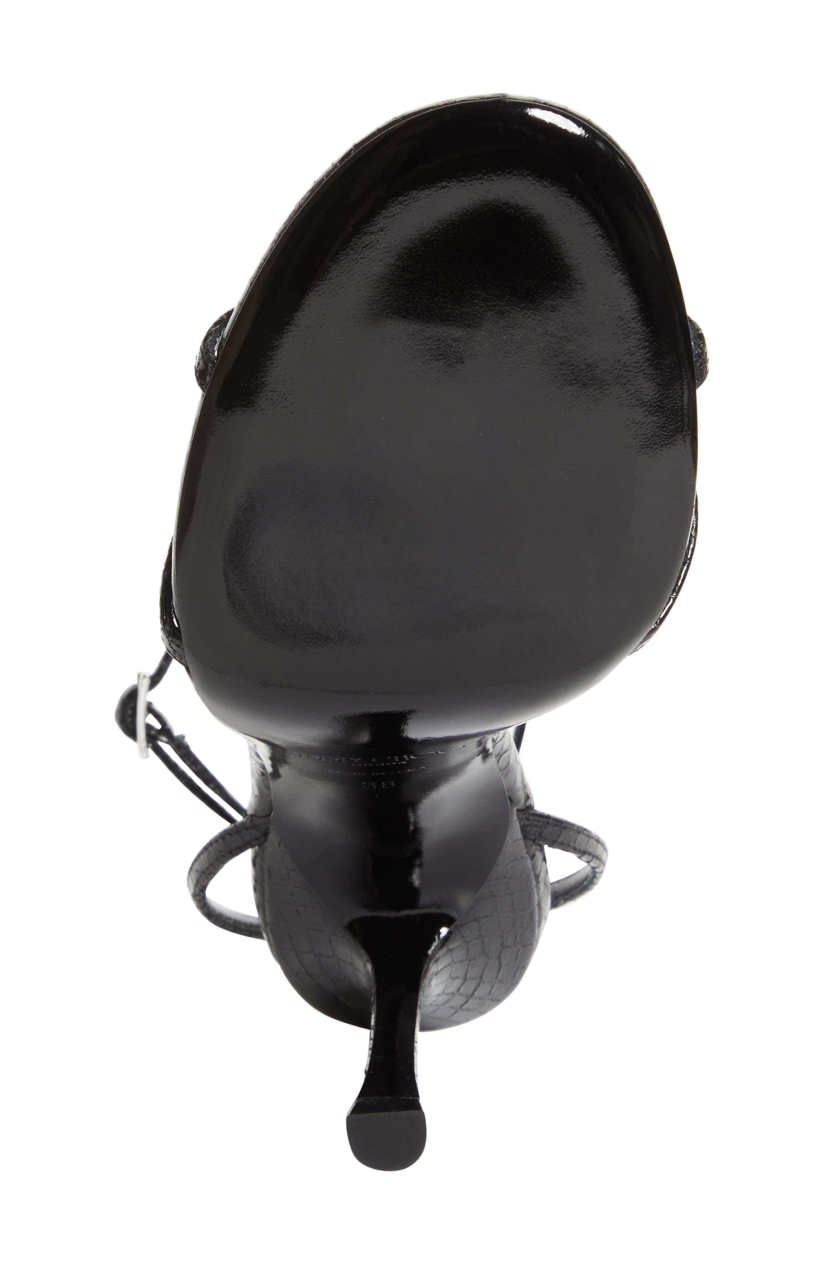 Jimmy Choo 1998 Leo Sandal, Alternate, color, Black