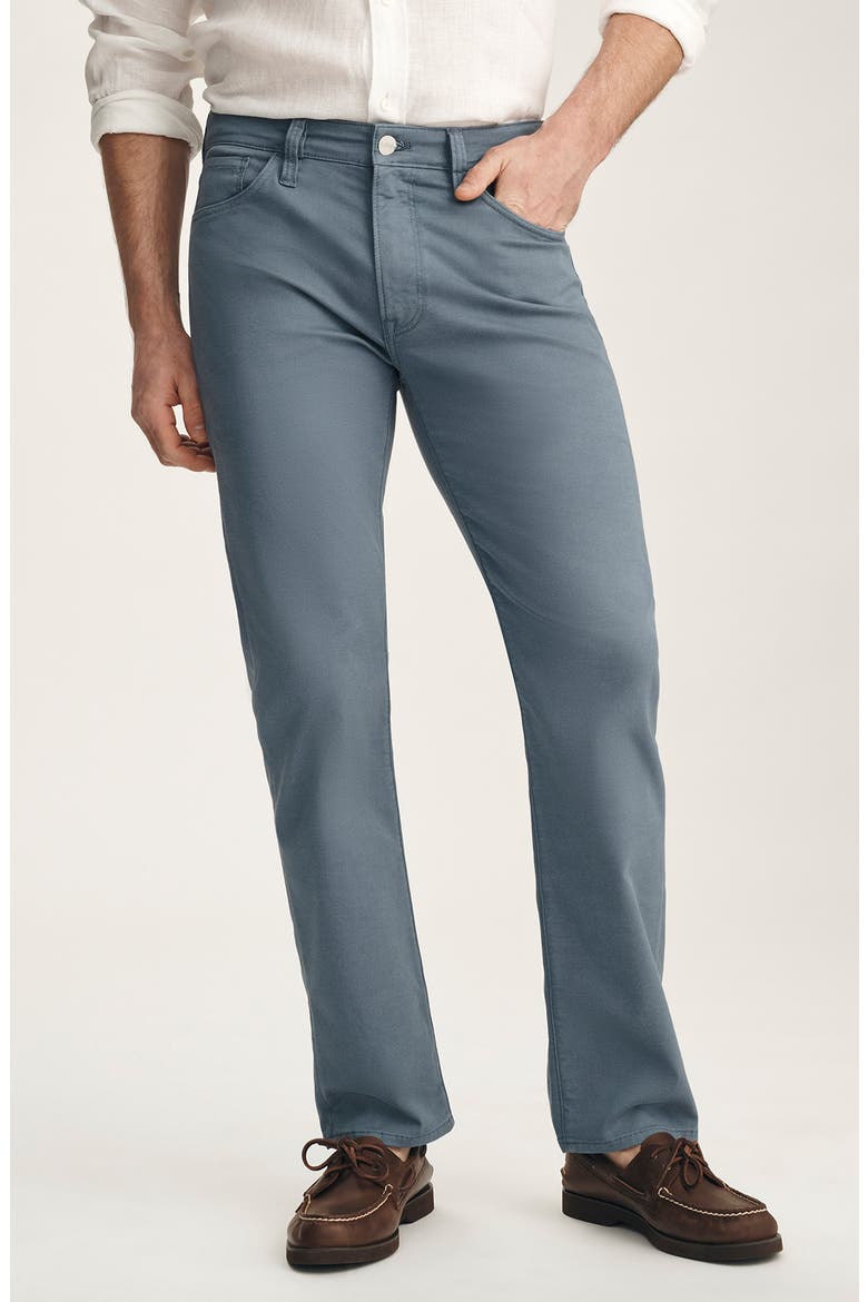 Courage CoolMax® Stretch Straight Leg Pants, Main, color, VINTAGE INDIGO COOLMAX