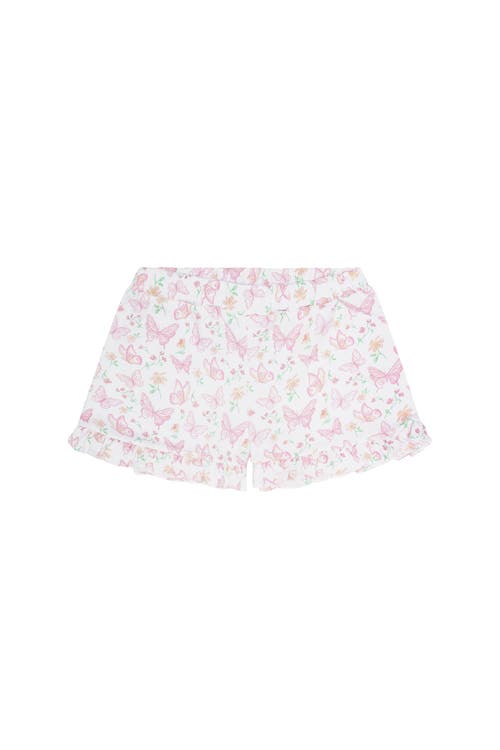 Nellapima Butterflies Short Set In White