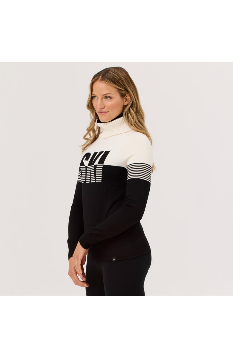 Krimson Klover Slopeside Turtleneck, Alternate, color, Black