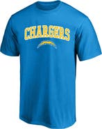 FANATICS Men's Fanatics Powder Blue Los Angeles Chargers Big & Tall Arch Logo T-Shirt