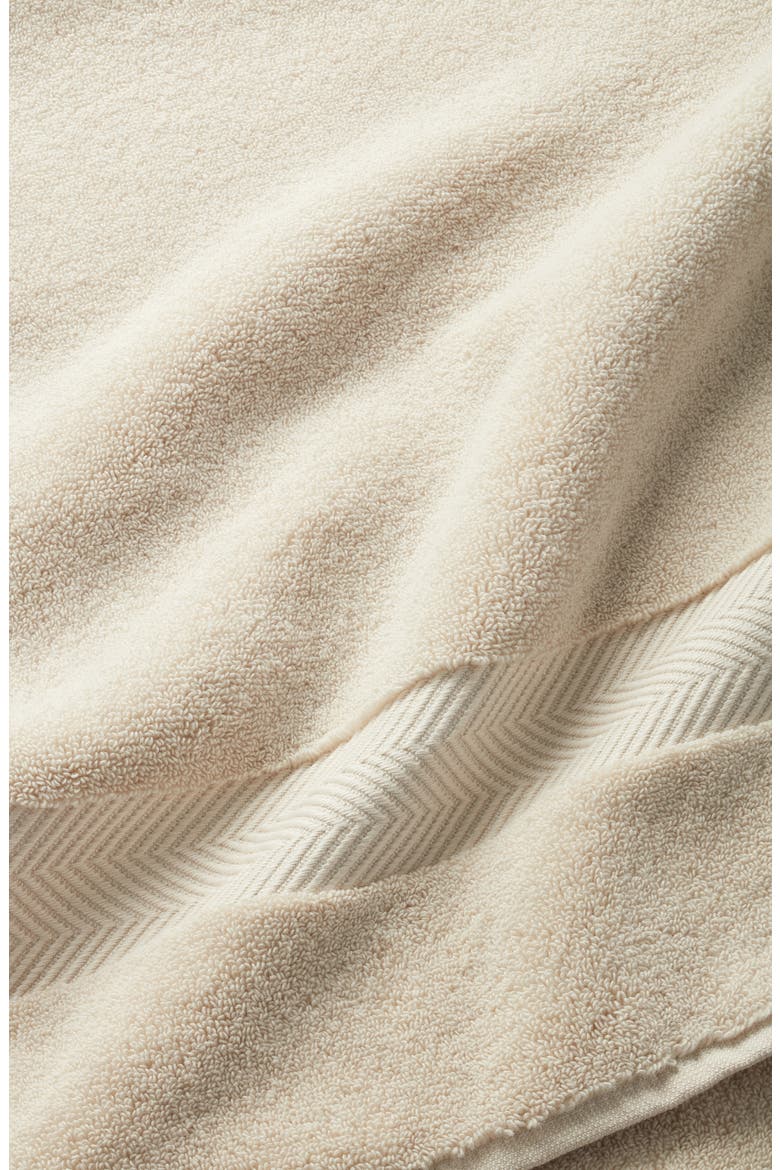 Set of Two Organic Hydrocotton Hand Towels, Alternate, color, BEIGE OATMEAL
