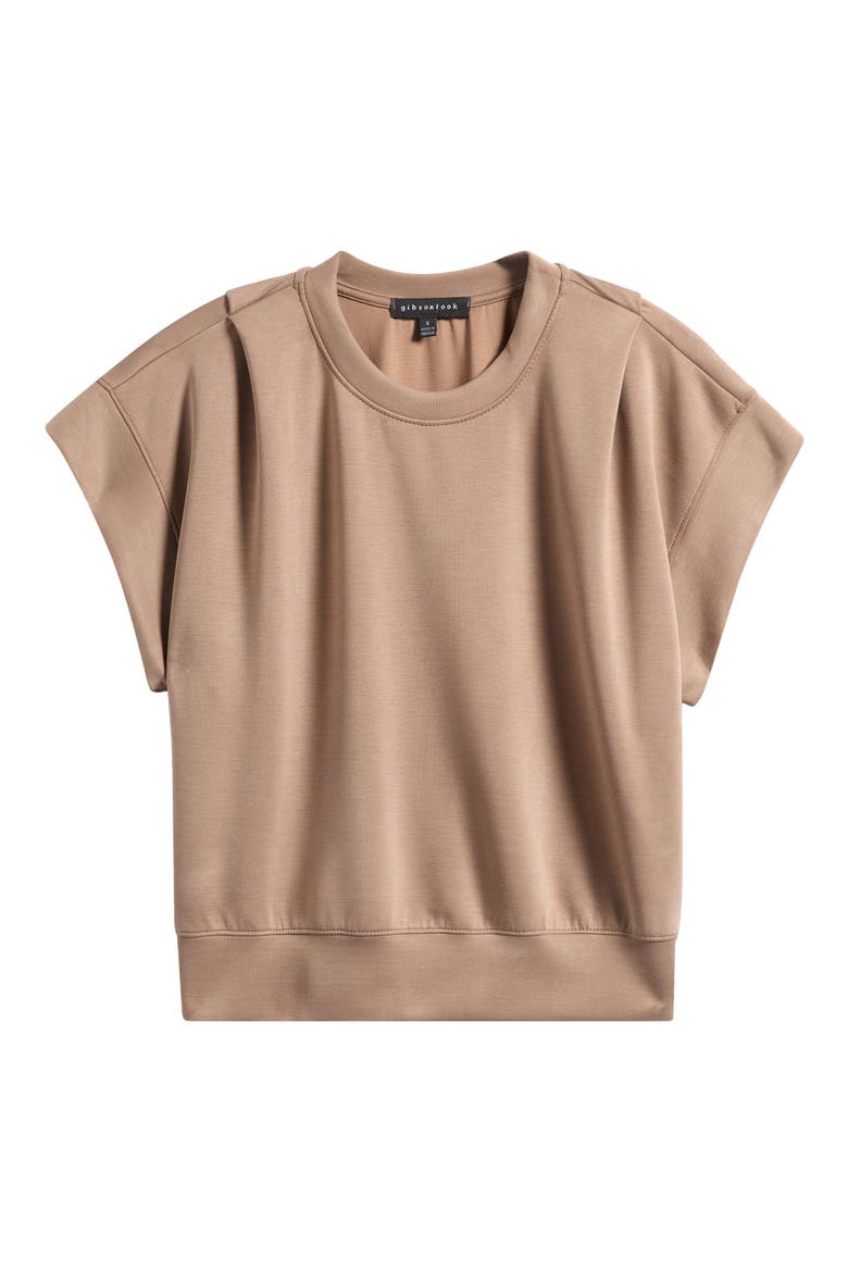 Luxe Everywhere Top, Alternate, color, DARK TAUPE
