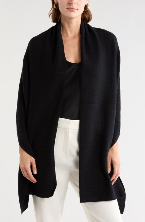 Cashmere Rib Scarf