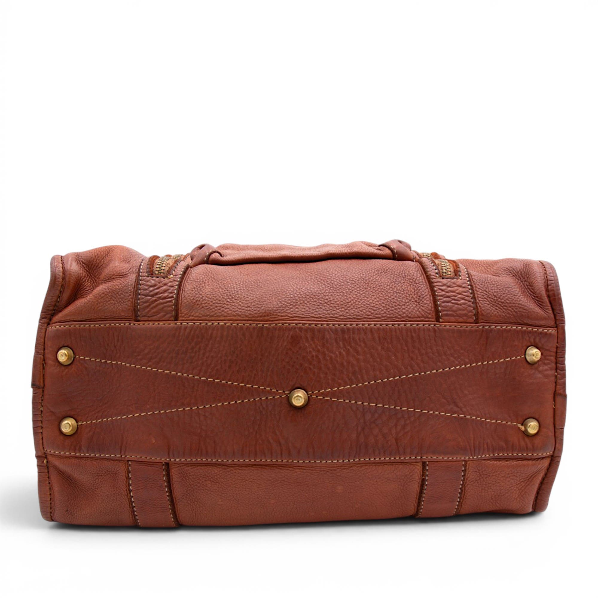 Large Pocket Satchel, Alternate, color, Cognac