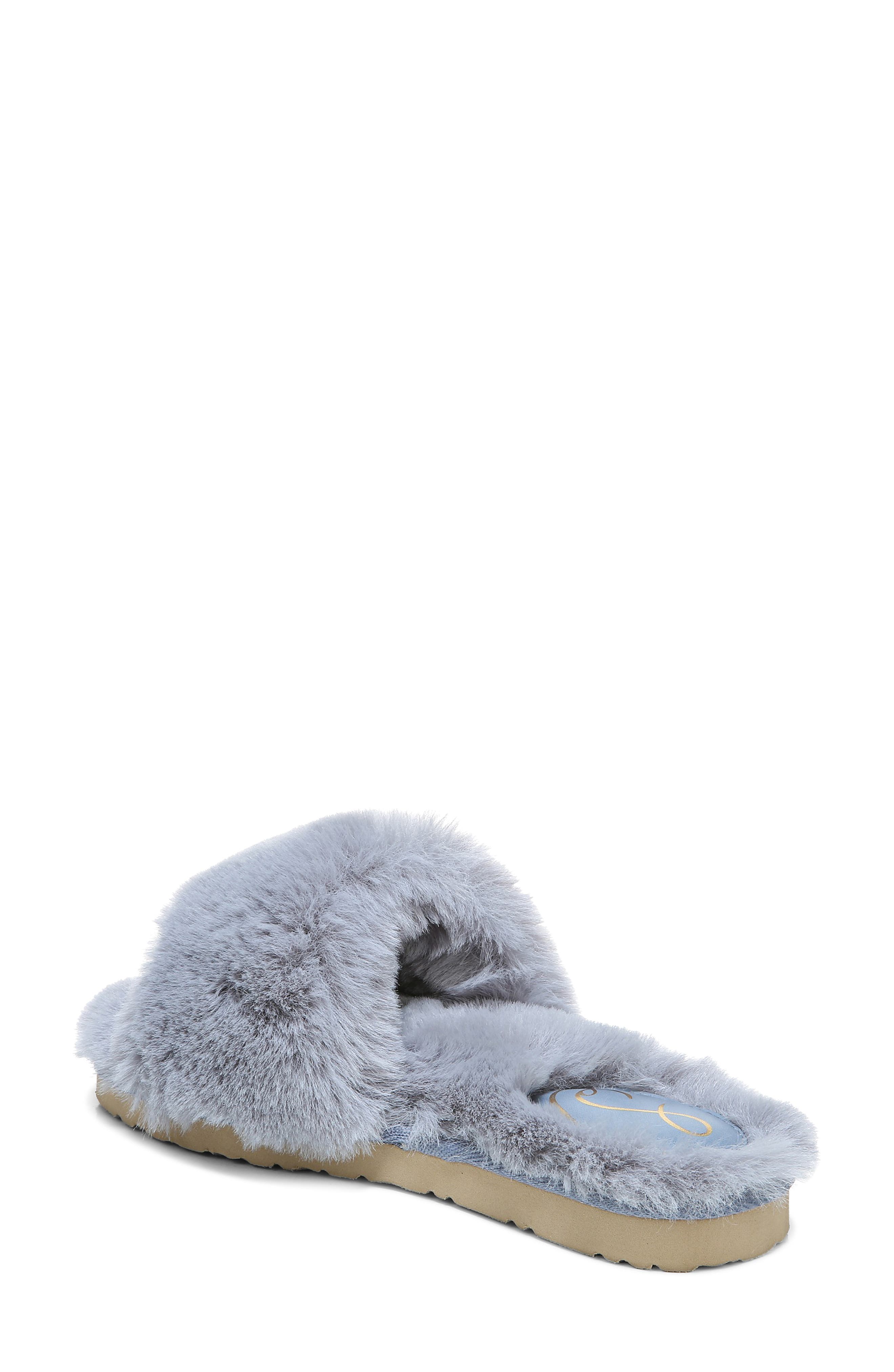 Sam Edelman Jinnie Faux Fur Slipper, Alternate, color, 