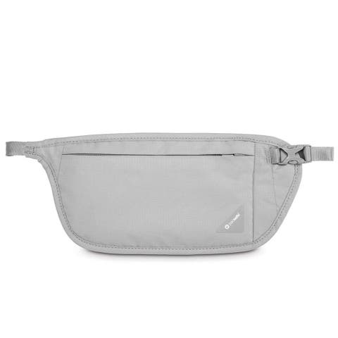 Coversafe V100 RFID Blocking Waist Wallet Neutral Grey