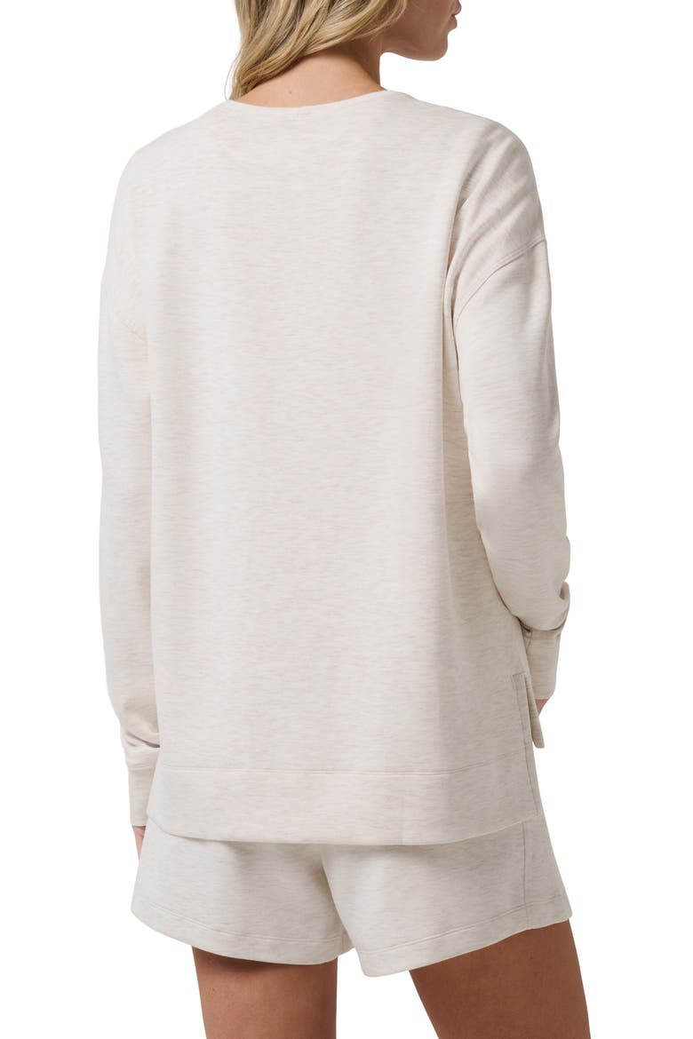 Skyloft Crewneck Sweatshirt, Alternate, color, HEATHER BRAZILIAN SAND