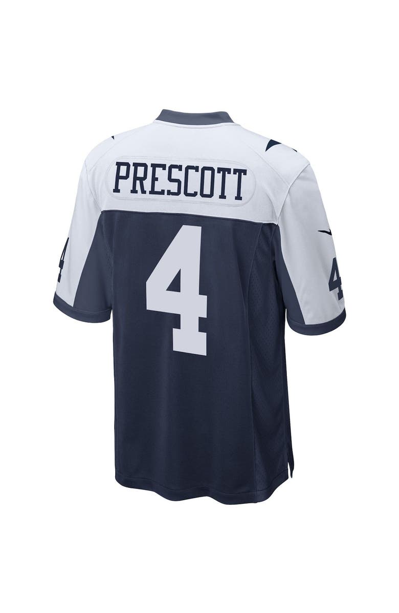 Nike Men's Nike Dak Prescott Navy Dallas Cowboys Alternate Game Team Jersey, Alternate, color, Navy