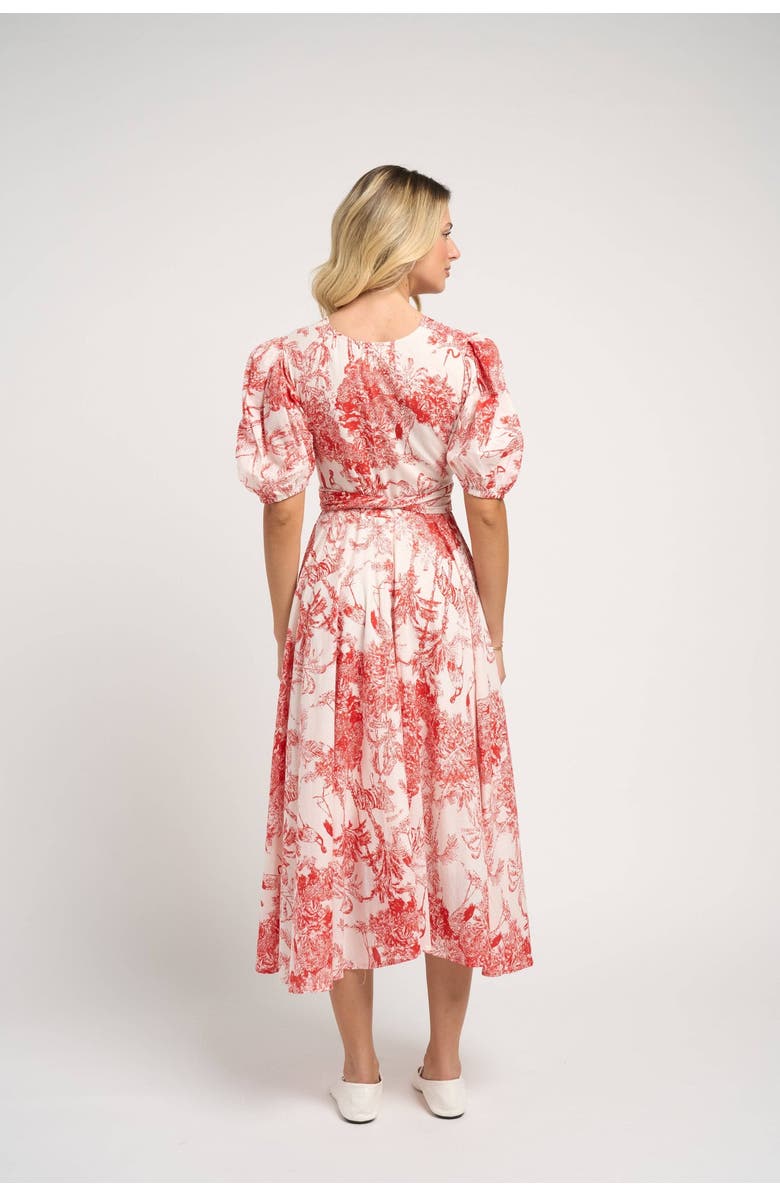 GUADALUPE DESIGN Monica Dress, Alternate, color, Red