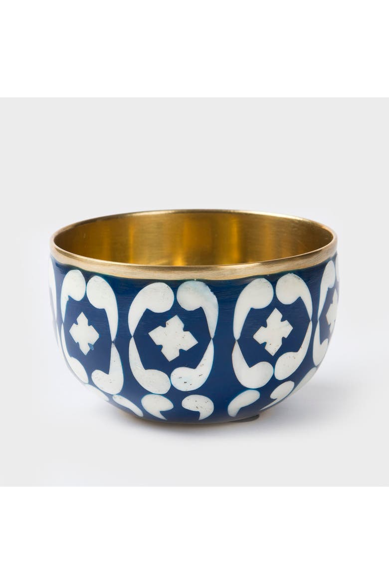 Lattice Blue Trinket Bowl & Tray Gift Box Set, Alternate, color, Lattice Blue