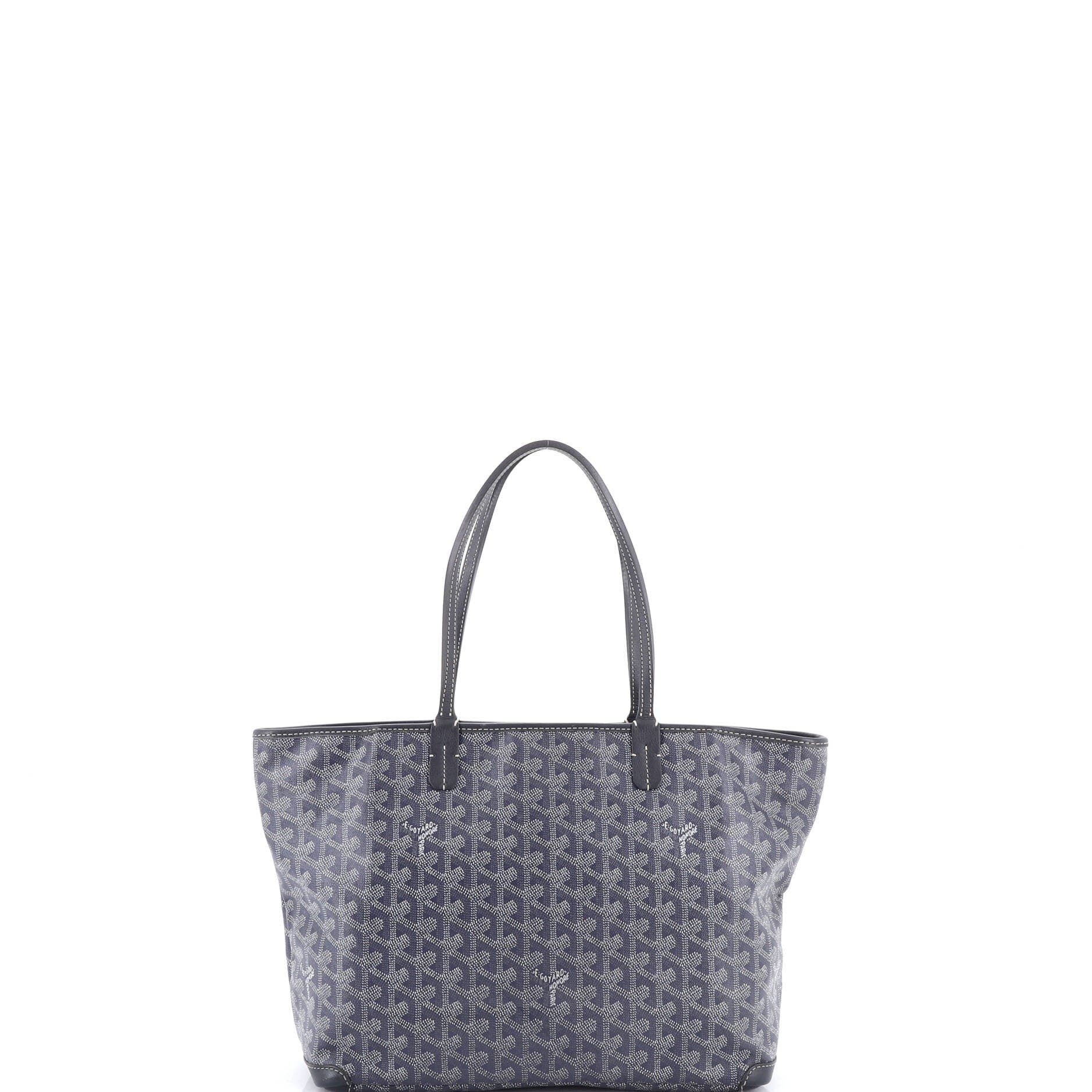 Pre-Owned Goyard Artois Tote Coated Canvas PM, Alternate, color, Gray