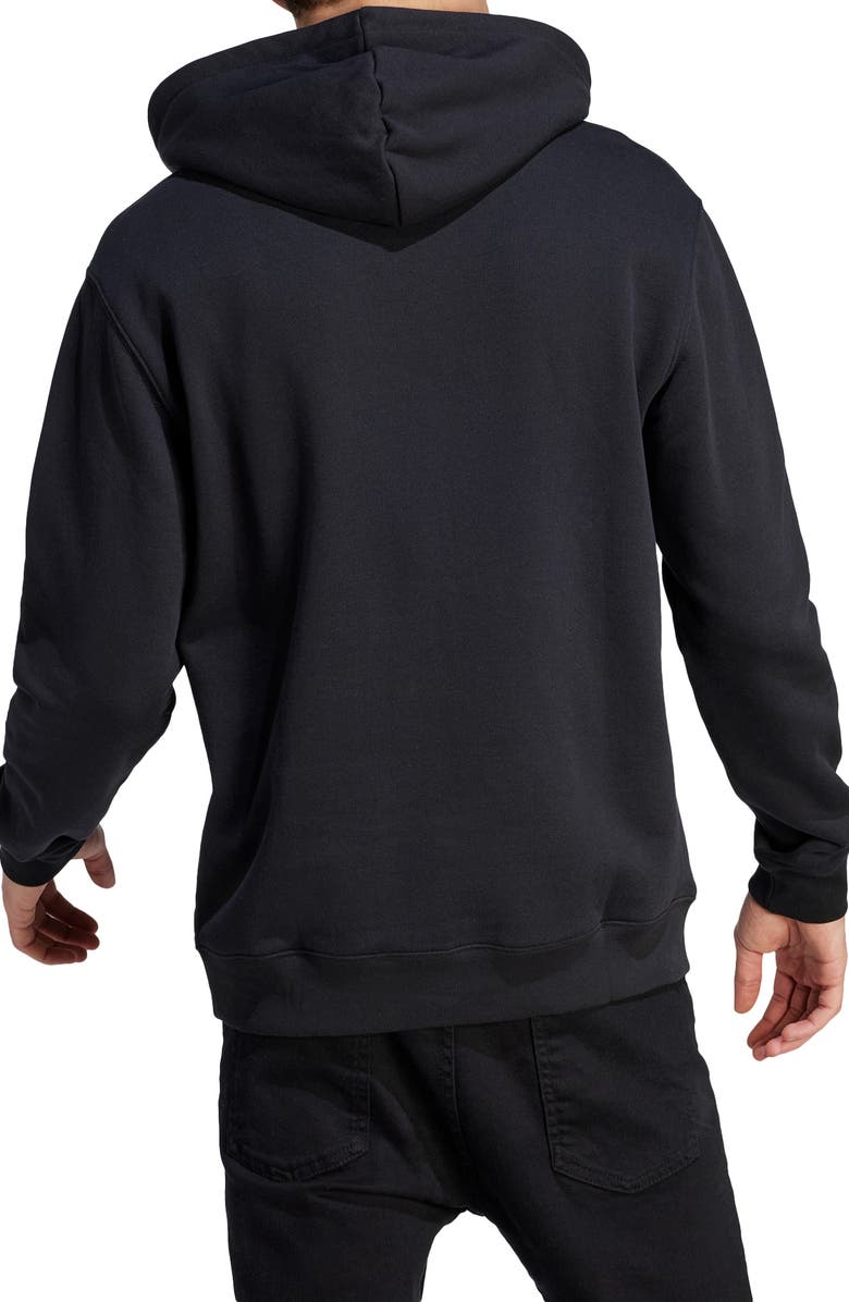 adidas Lifestyle Trefoil Graphic Hoodie, Alternate, color, 