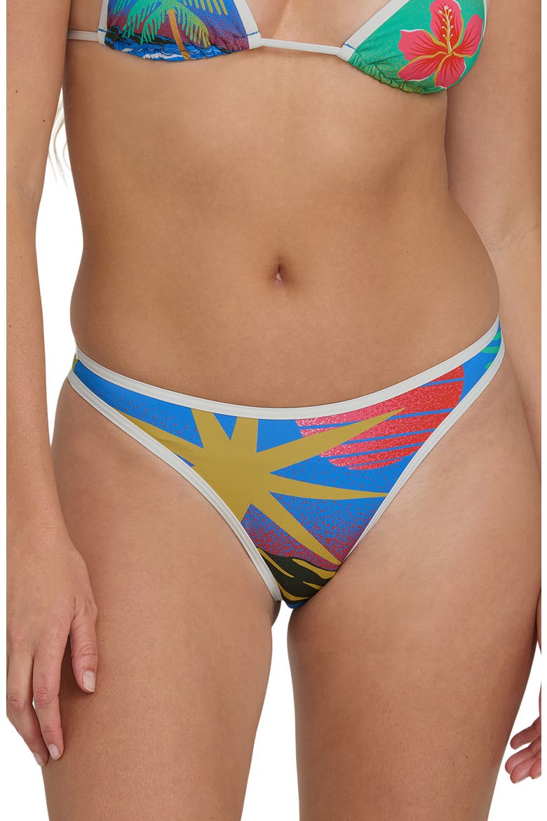 Midnight Tropics Skimpy Hike Bikini Bottoms, Alternate, color, TRUE BLUE