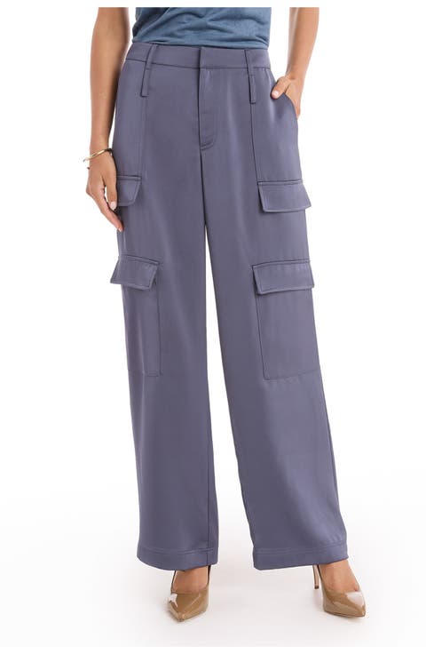 Milan Satin Cargo Pant