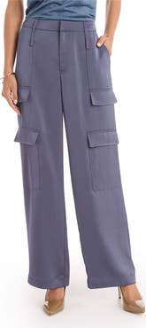 The Noli Shop Milan Satin Cargo Pant