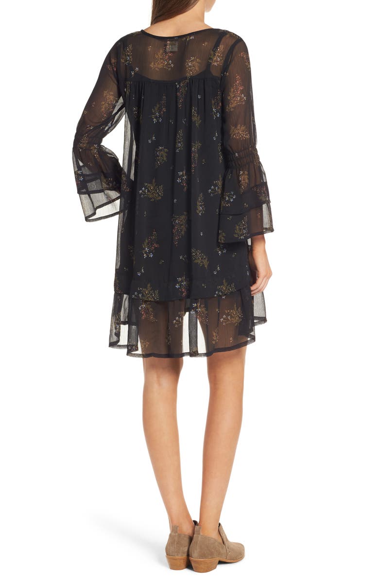 O'Neill Susannah Bell Sleeve Dress, Alternate, color,