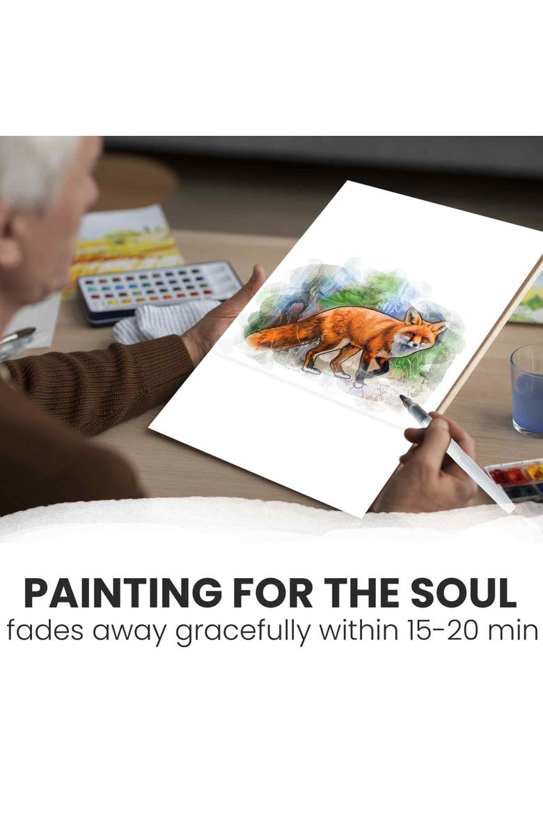 Reusable Water Painting Activity Set for Seniors - Dementia-Friendly, Alternate, color, Forest
