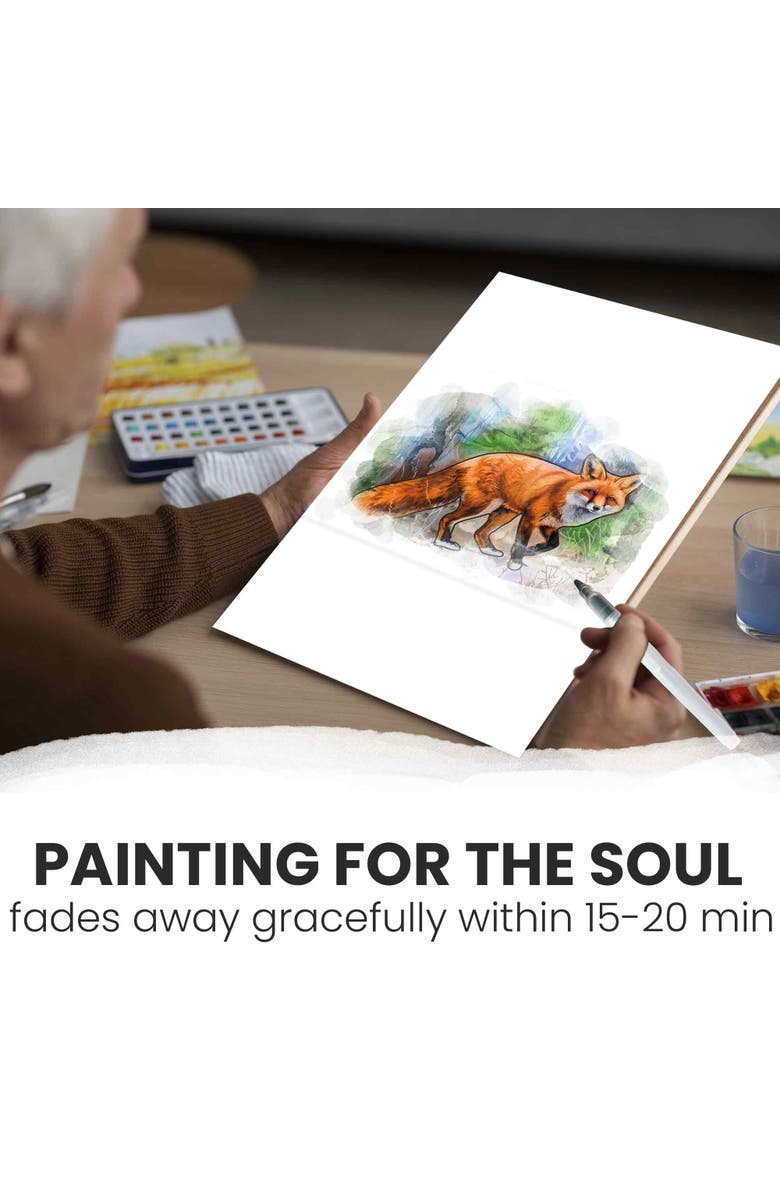 Quokka Reusable Water Painting Activity Set for Seniors - Dementia-Friendly, Alternate, color, Forest