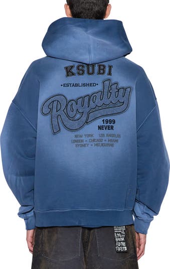 Ace Ekcess Ombré Cotton Graphic Hoodie