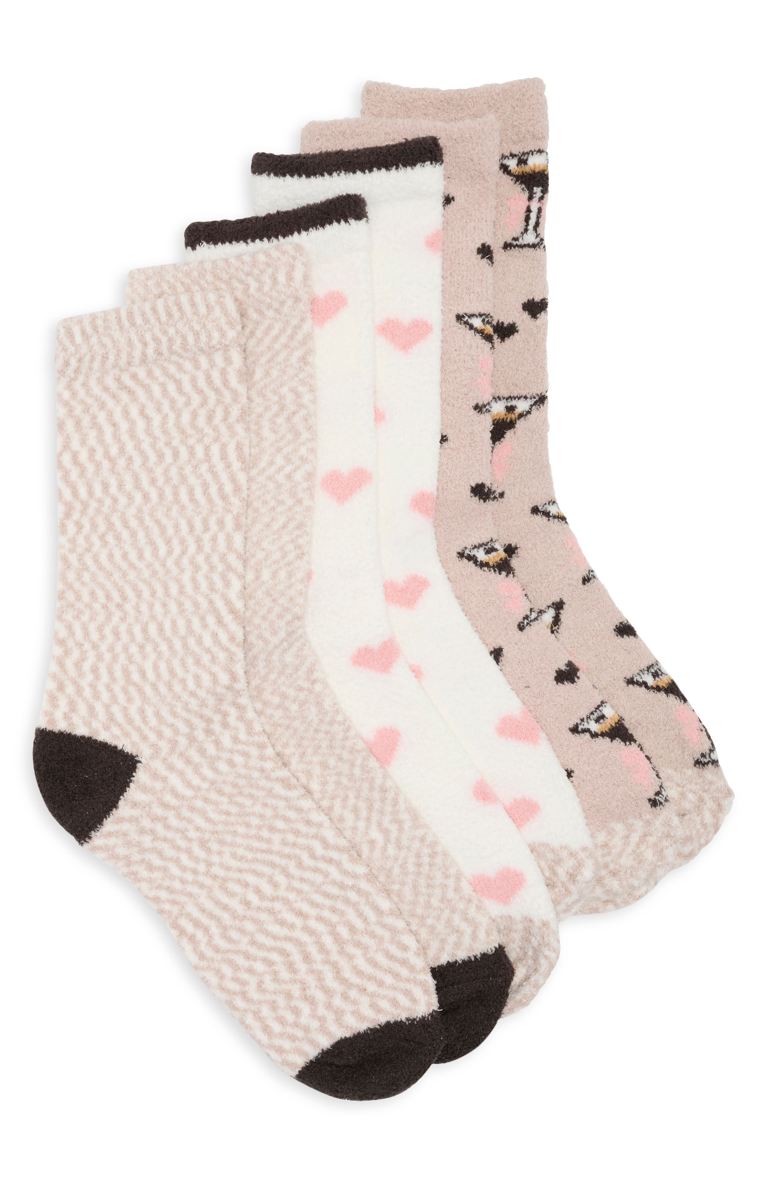 3-Pack Pattern Socks