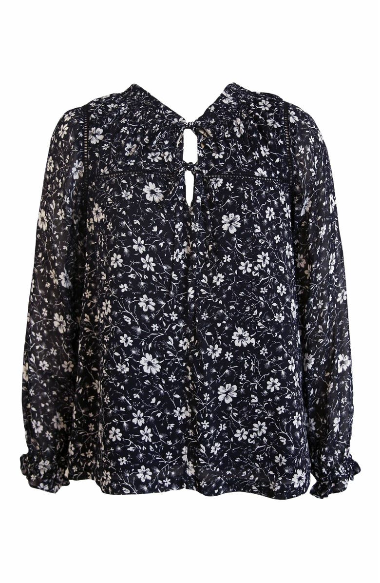 ABLE Annette Tie Blouse, Alternate, color, 