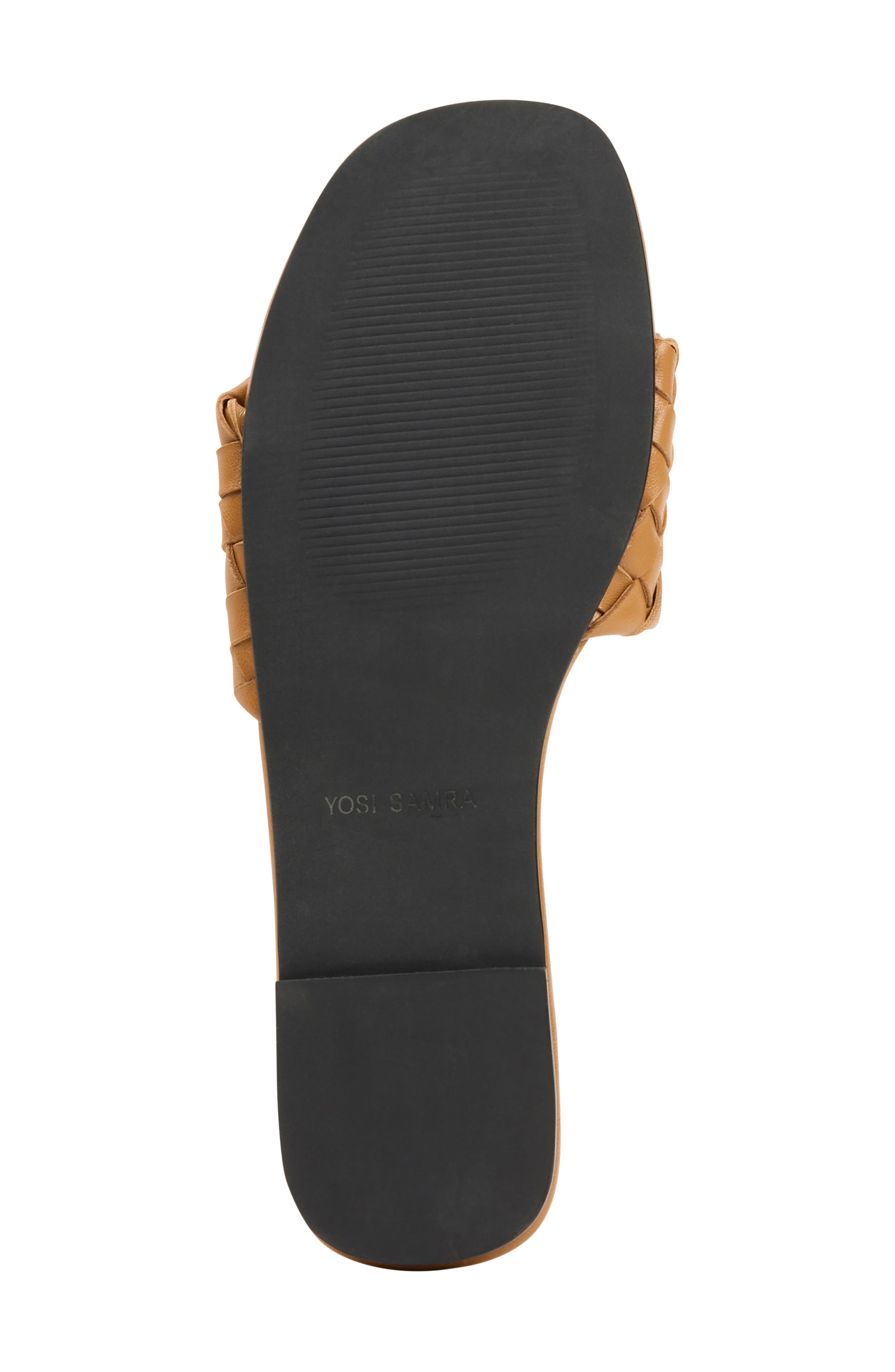 Yosi Samra Nathalie Slide Sandal, Alternate, color, Whiskey
