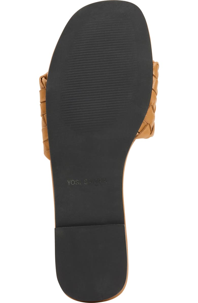 Yosi Samra Nathalie Slide Sandal, Alternate, color, Whiskey