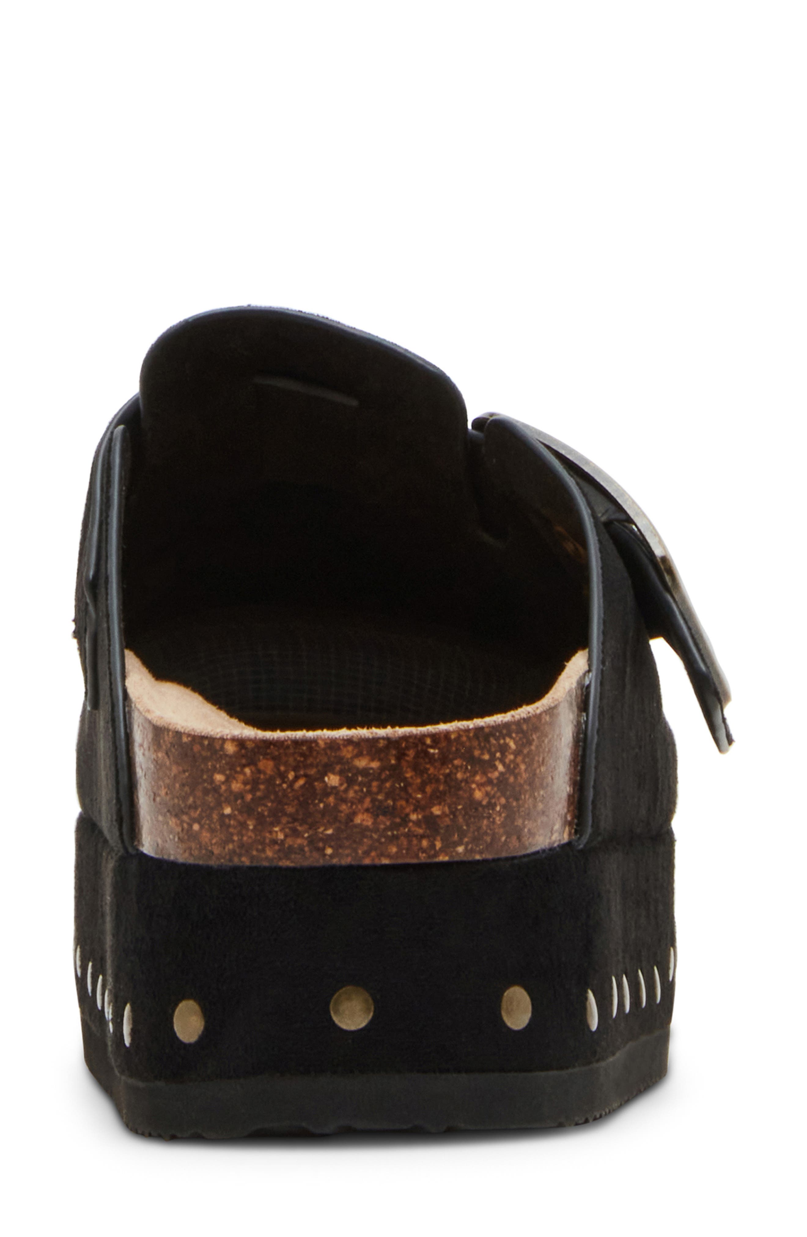 Madden Girl Luna Mule, Alternate, color, Black Fab