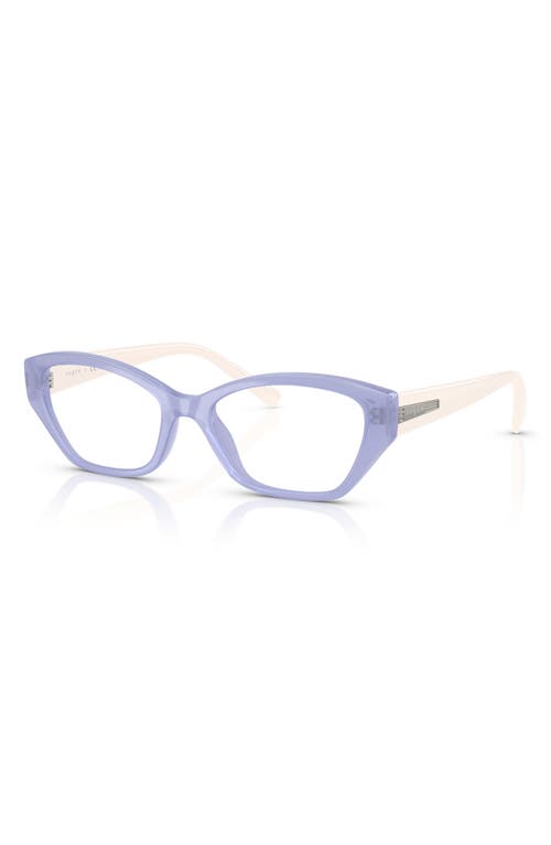 Vogue 53mm Cat Eye Optical Glasses In Purple