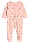 Print Cotton Footie Romper