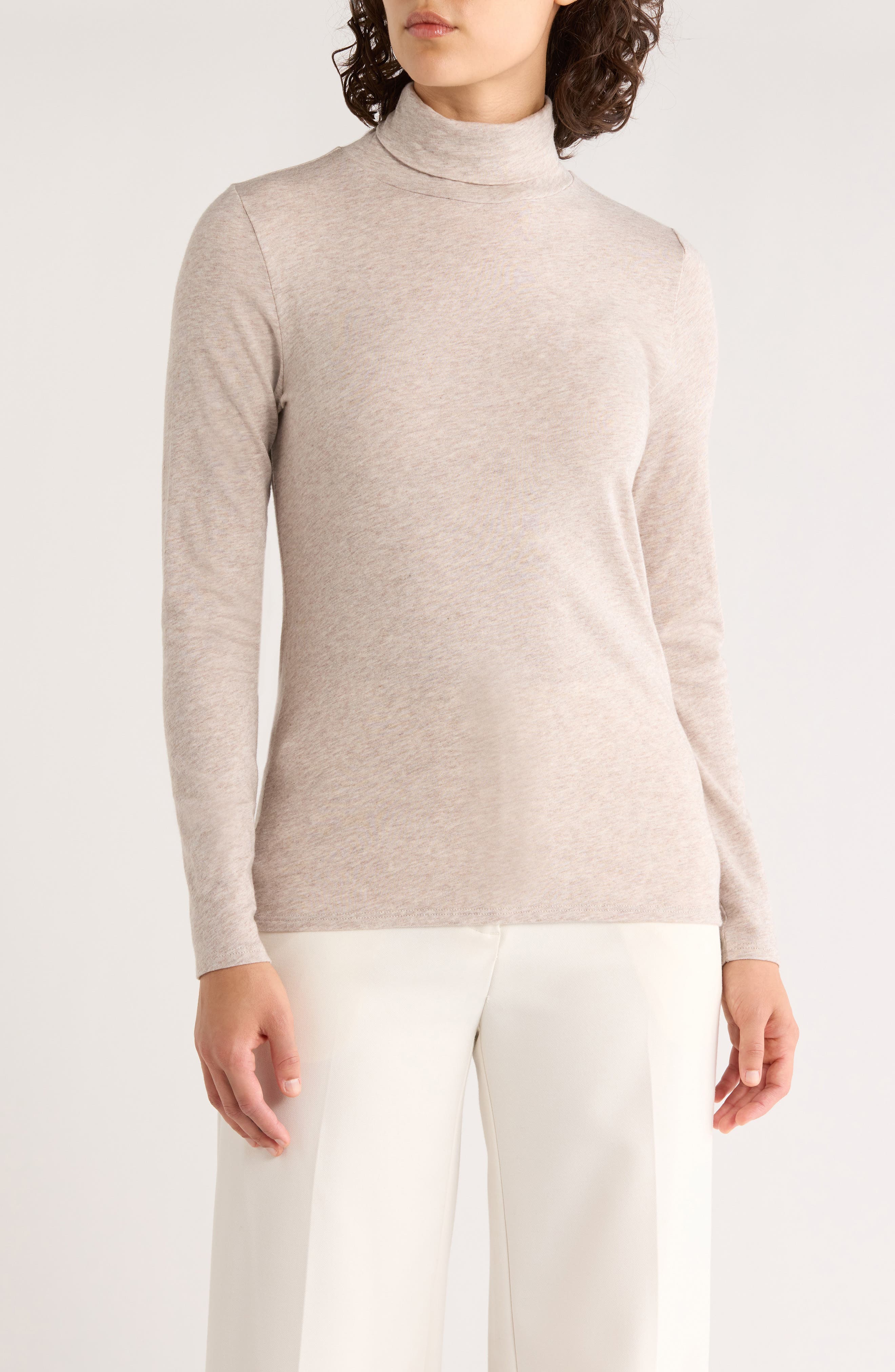 Long Sleeve Turtleneck Top - image 3