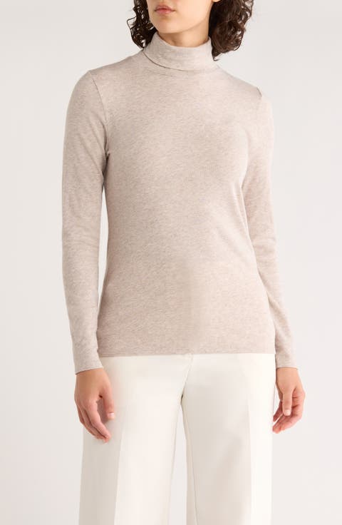 Long Sleeve Turtleneck Top
