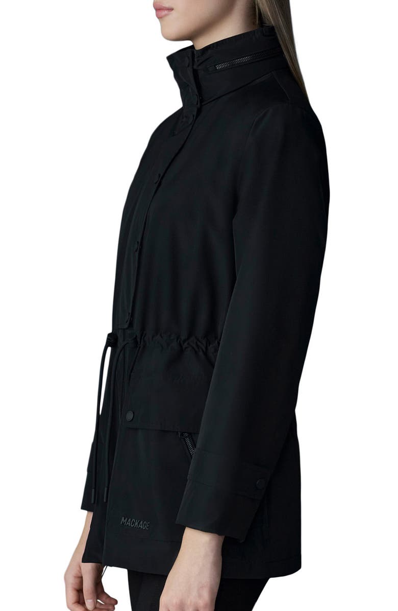 Mackage Keryn-Z Water Repellent Jacket, Alternate, color, Black