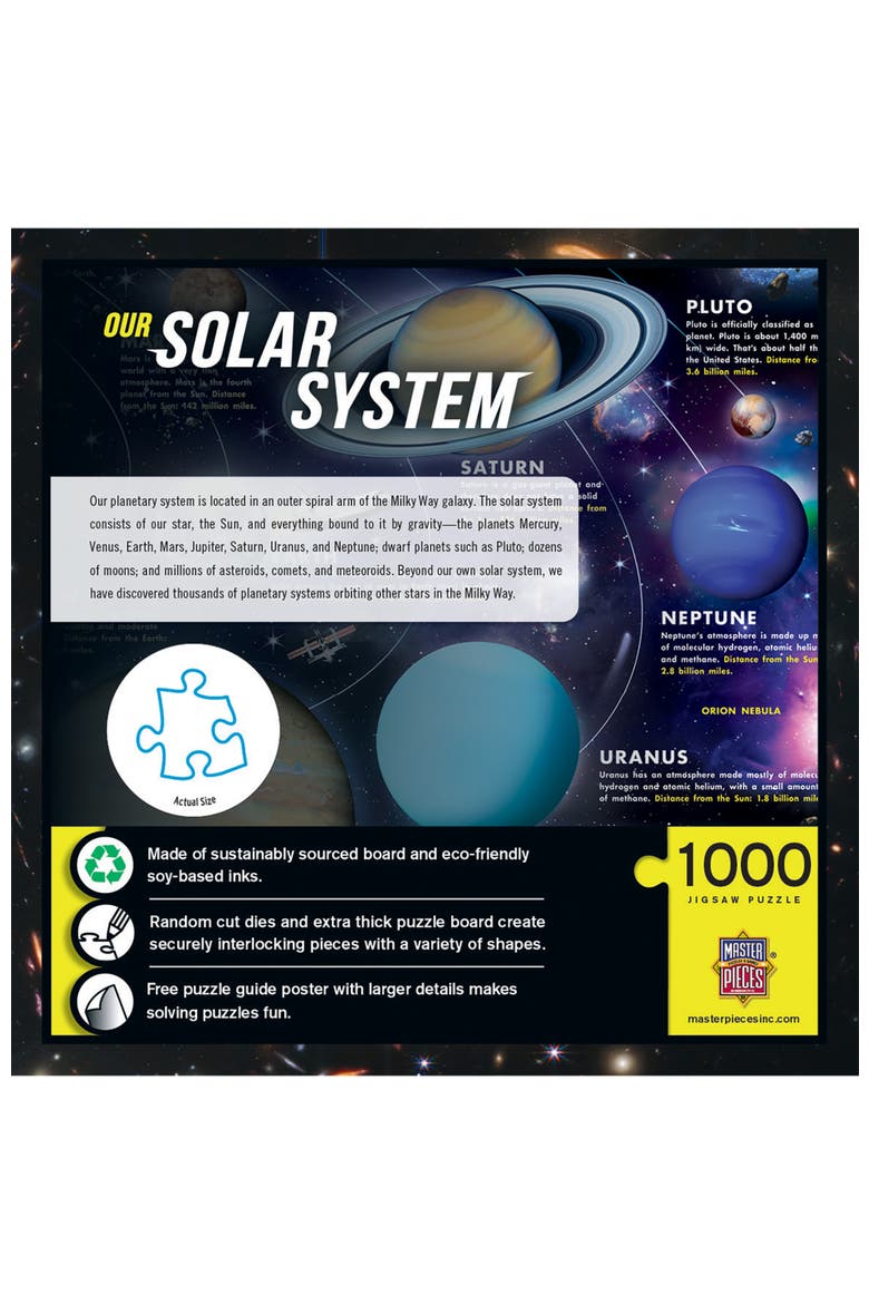 Our Solar System - 1000pc Jigsaw Puzzle, Alternate, color, Multicolor