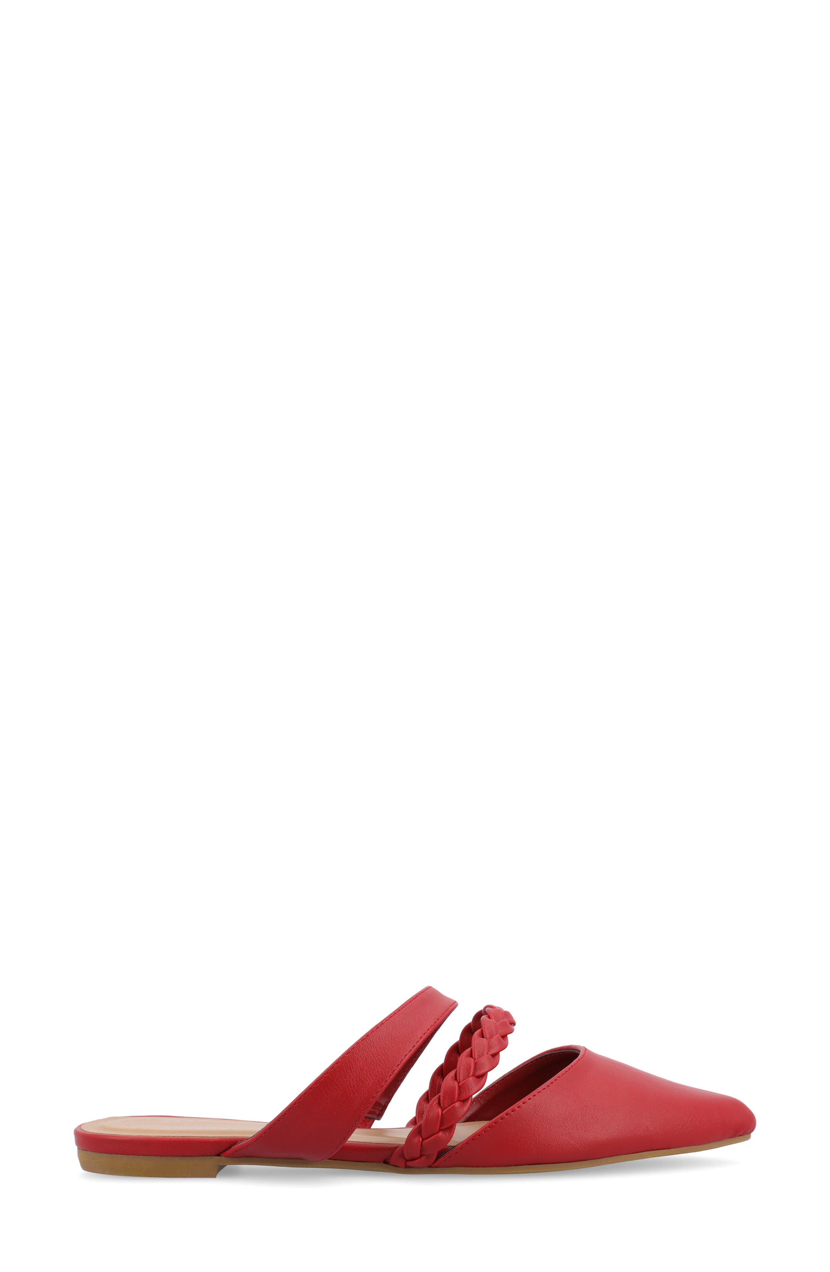 Olivea Mule - Narrow Width, Alternate, color, RED