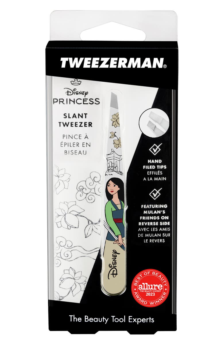 TWEEZERMAN Disney's Princess Slant Tweezers, Alternate, color, Mulan