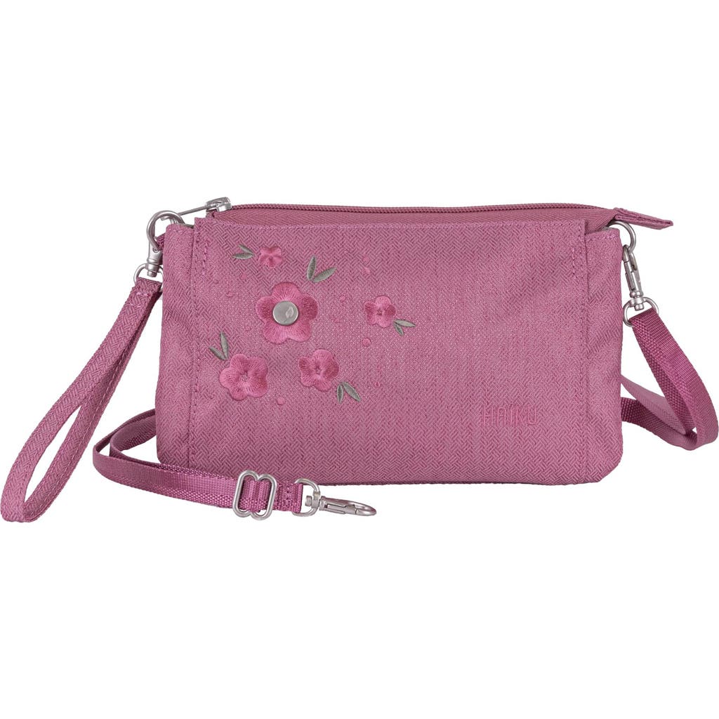 Haiku Stride Wristlet Wallet In Pink