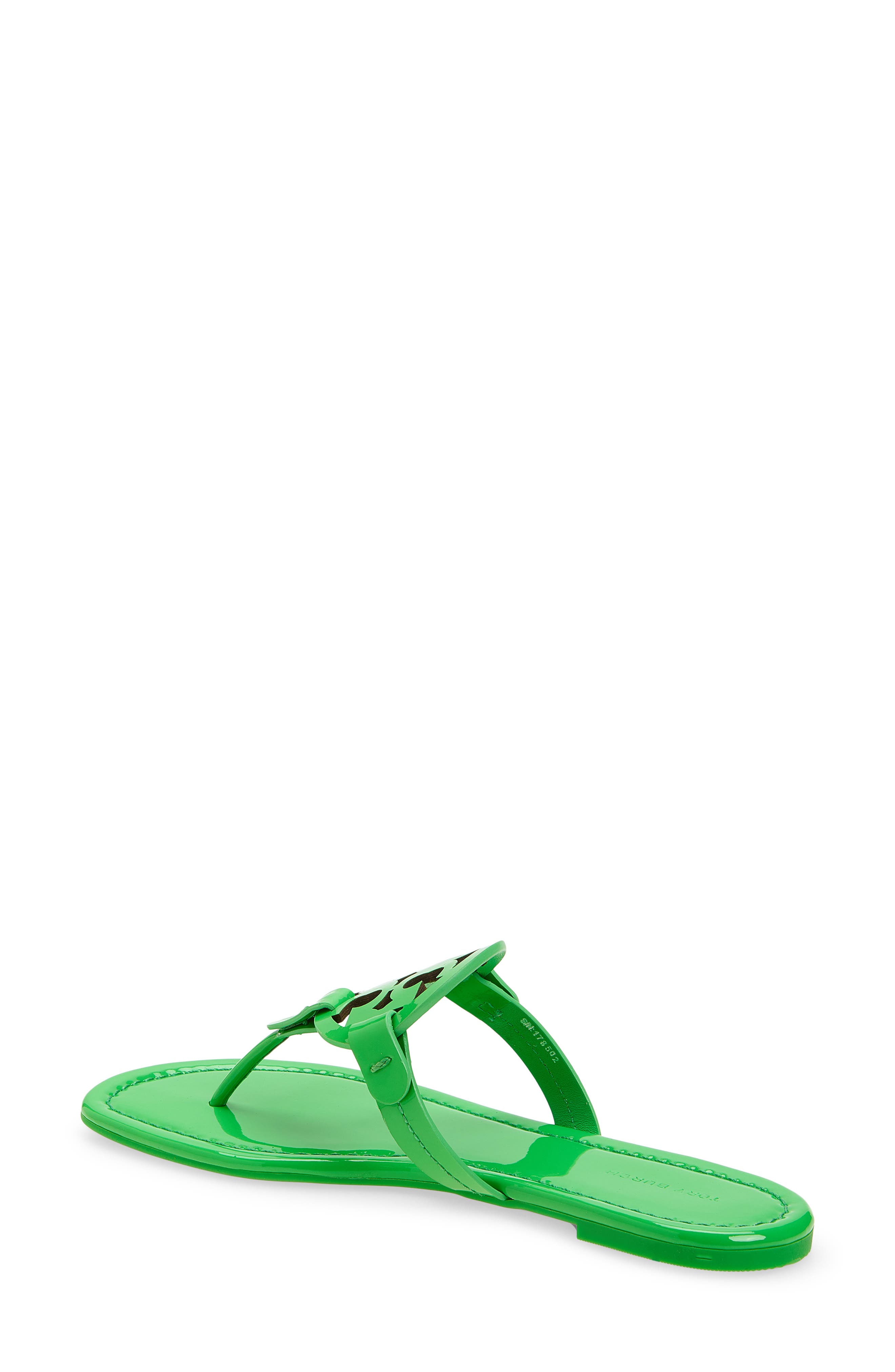 Miller Thong Sandal, Alternate, color, BRIGHT GREEN