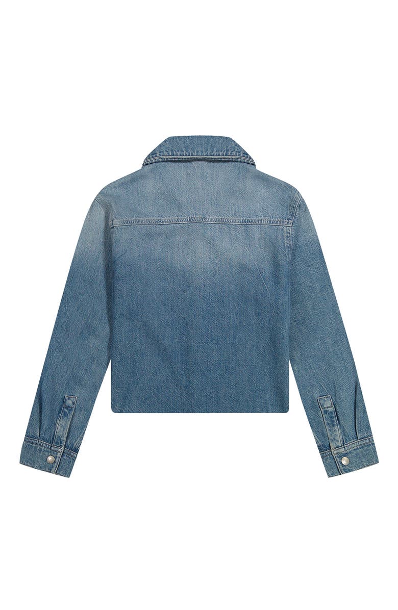 DL1961 Olivia Shirt Girls, Alternate, color, River Bank