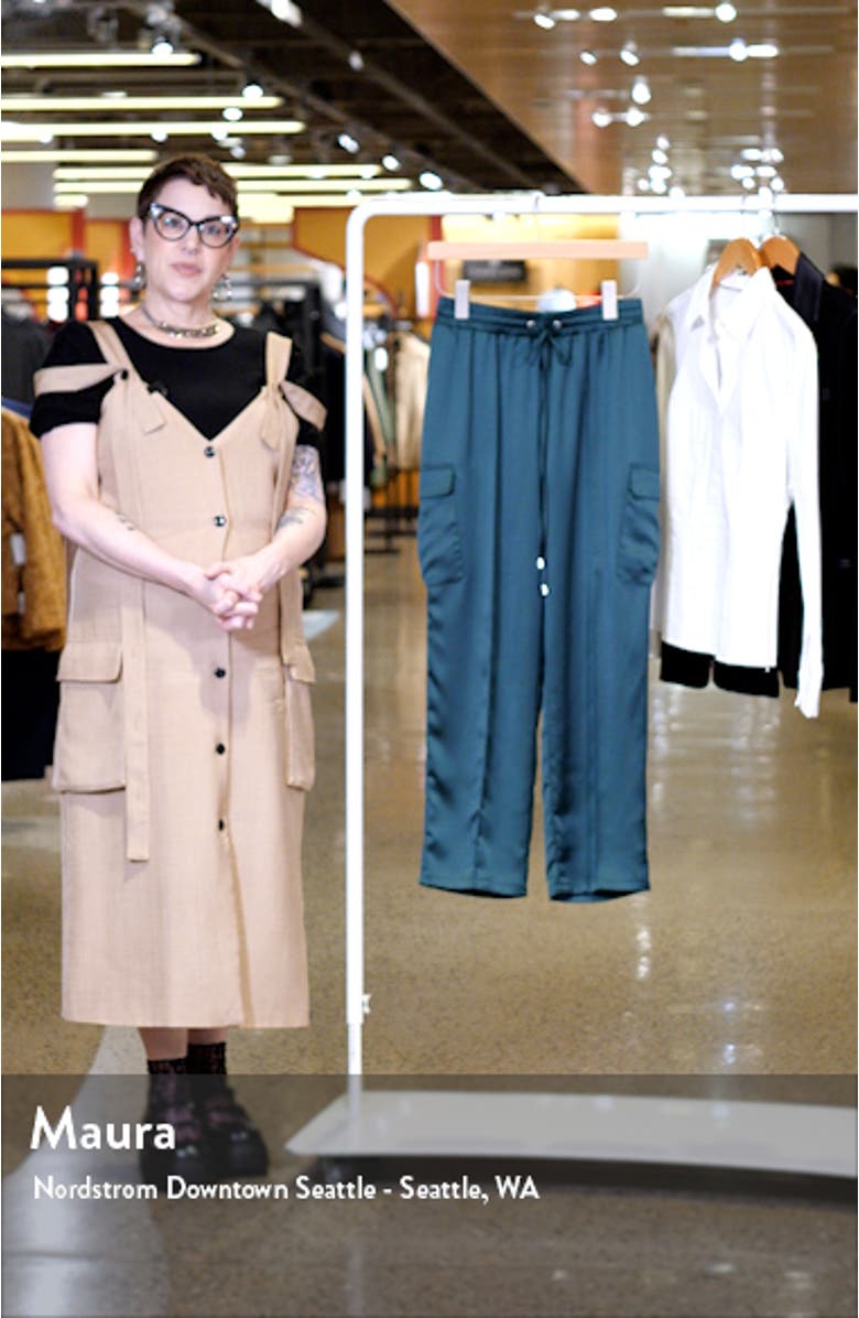 Satin Cargo Pants, sales video thumbnail