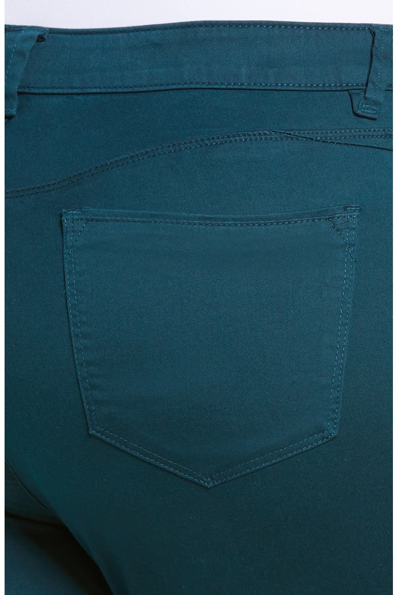 'Ab'Solution High Waist Ankle Skinny Pants, Alternate, color, DARK TEAL