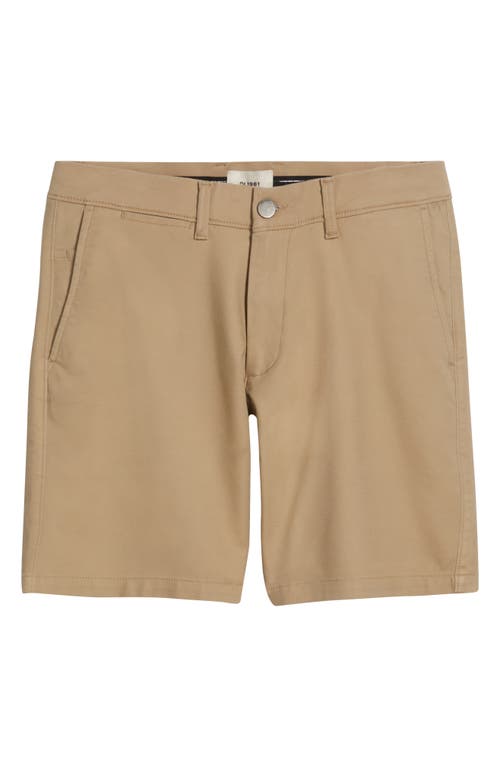 Dl1961 Jake Dynamic Performance Chino Shorts In Sepia
